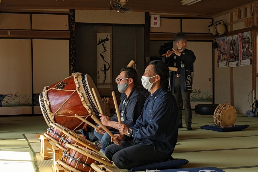 秩父屋台囃子を体験