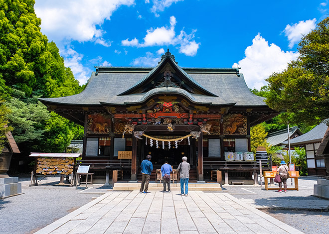 秩父神社へ早朝散歩